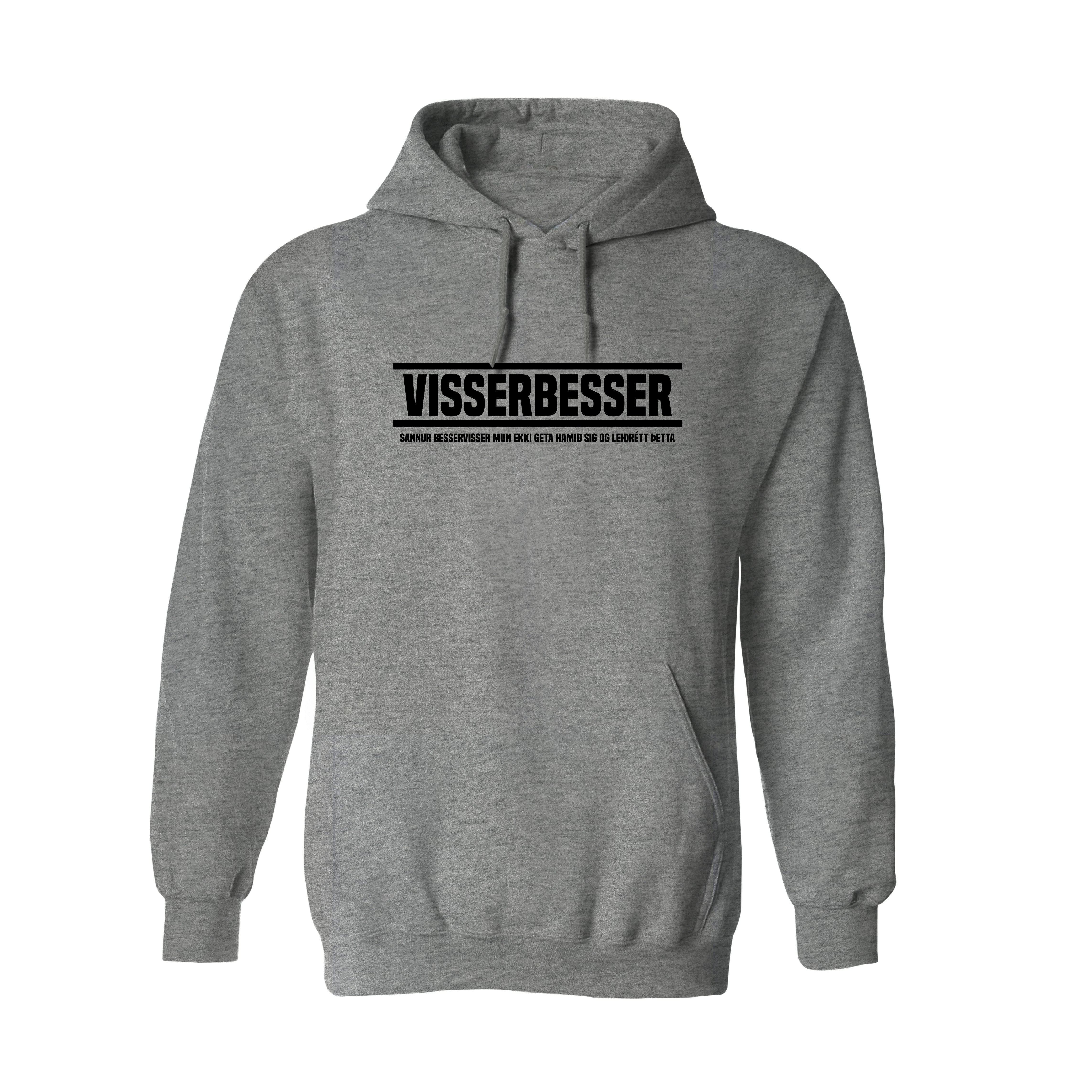 VISSERBESSER - Hettupeysa - Grá