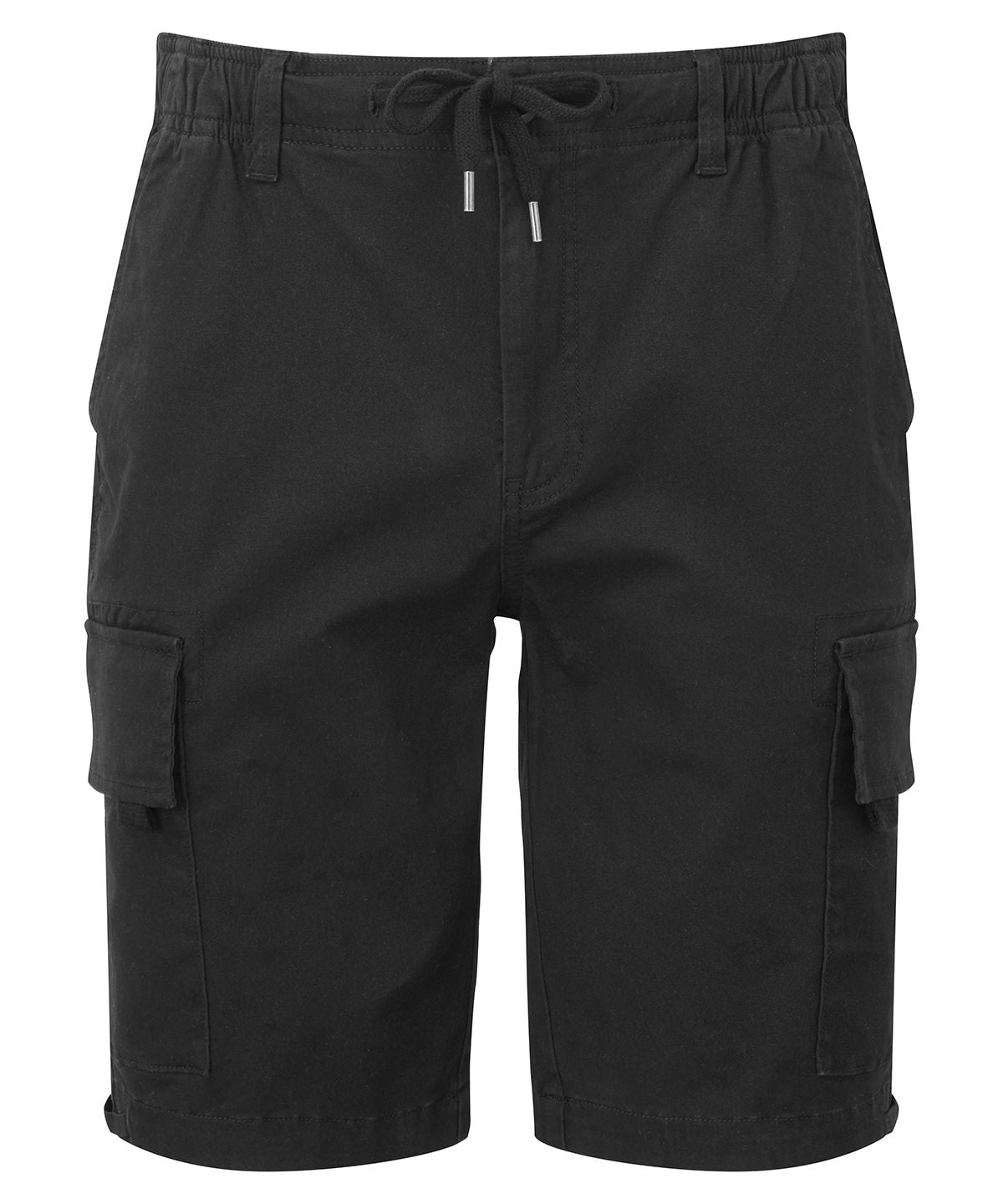 Stuttbuxur - Men’s Drawstring Cargo Utility Shorts