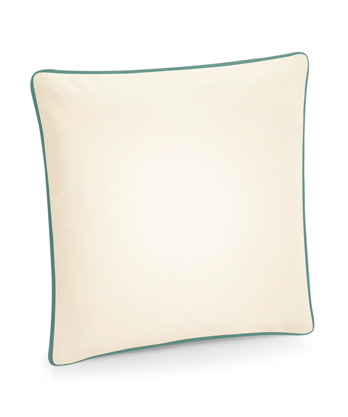 Púði hlífar - Fairtrade Cotton Piped Cushion Cover