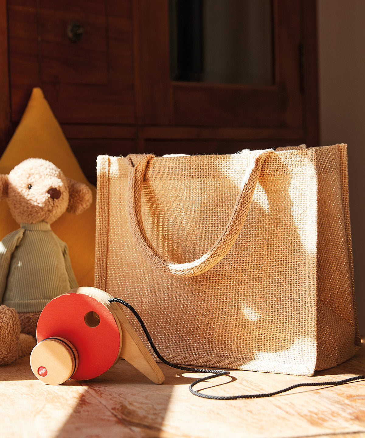 Töskur - Shimmer Jute Mini Gift Bag