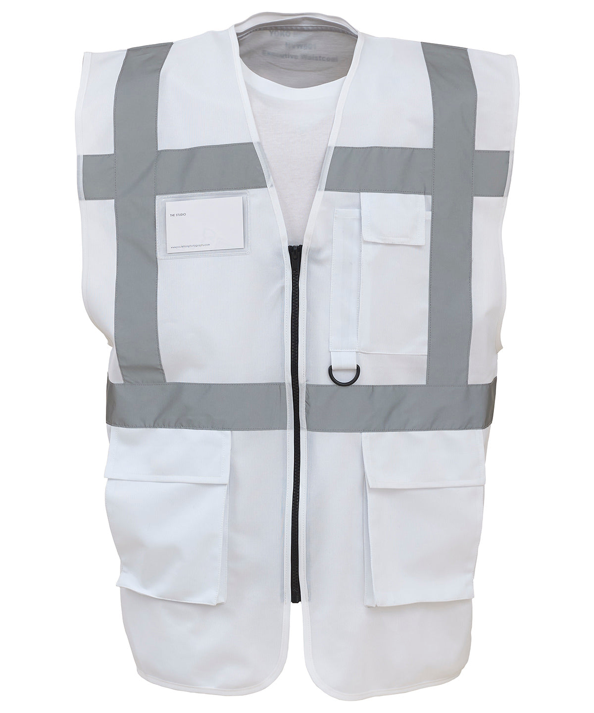 Öryggisvesti - Multifunctional Executive Hi-vis Waistcoat (HVW801)
