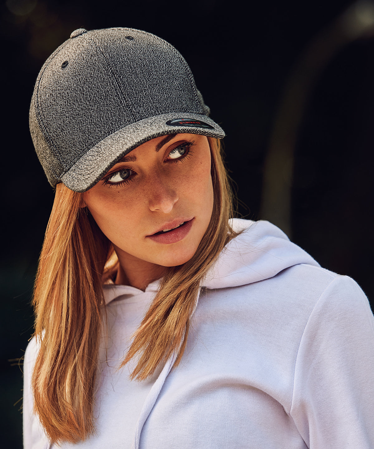 Húfur - Flexfit Melange Cap (6355)
