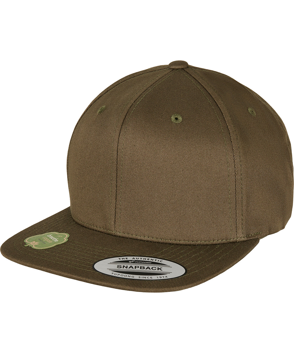 Húfur - Organic Cotton Snapback (6089OC)