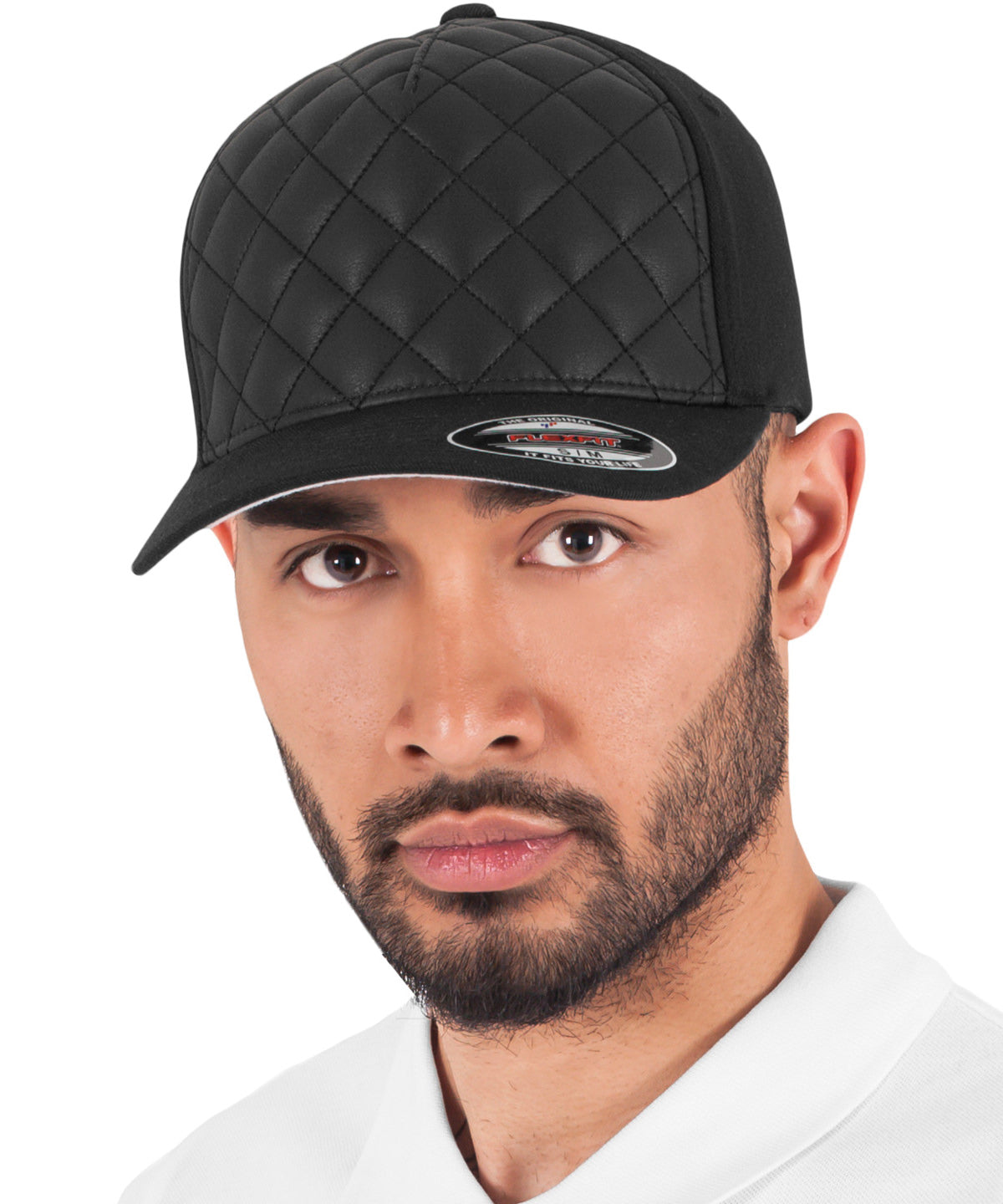 Húfur - Diamond Quilted Flexfit (6277Q)