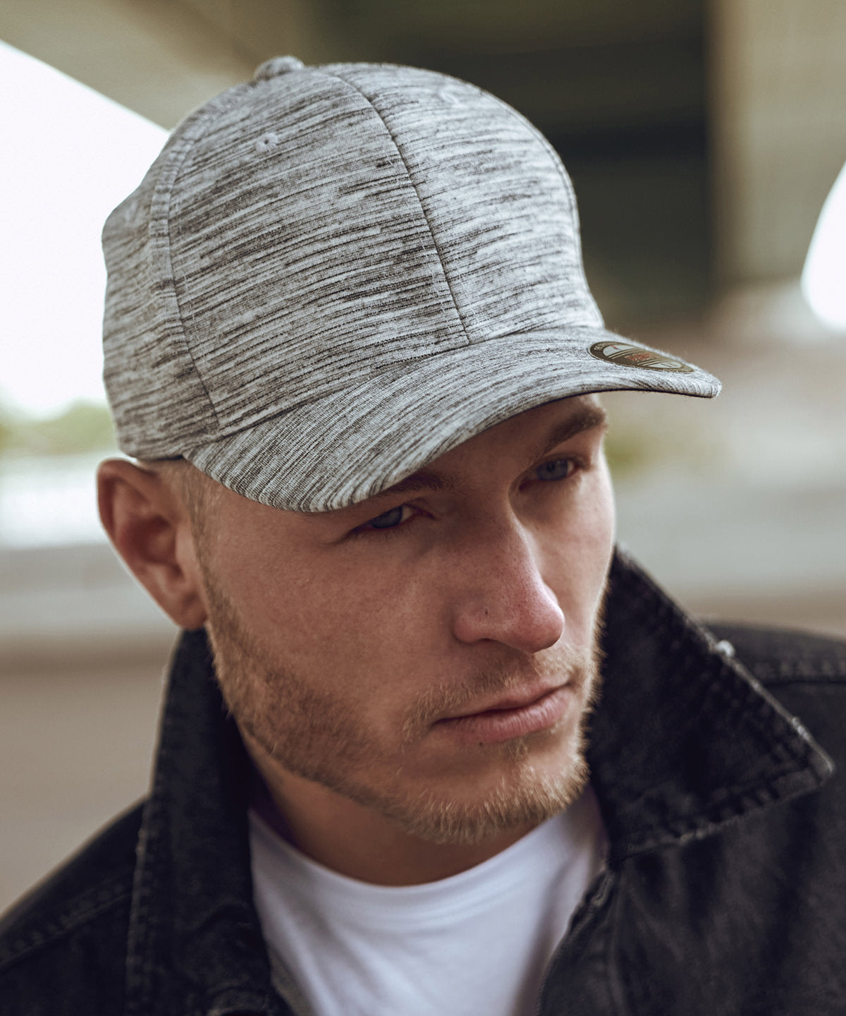 Húfur - Stripes Melange Flexfit (6277SM)