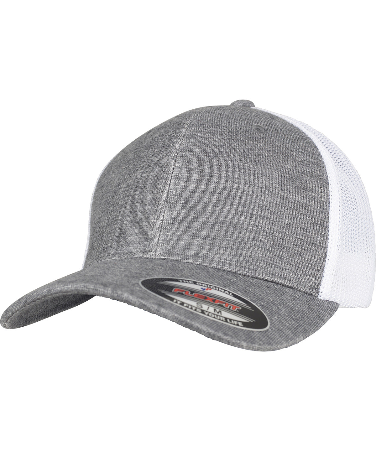 Húfur - Retro Trucker Melange Cap (6511M)