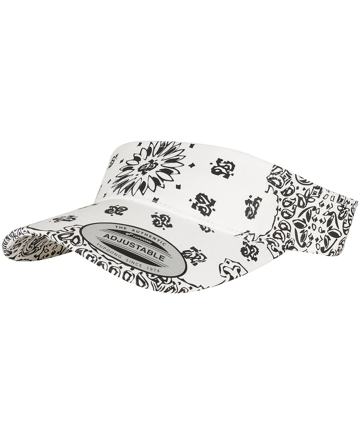 Húfur - Bandana Print Visor (8888BP)
