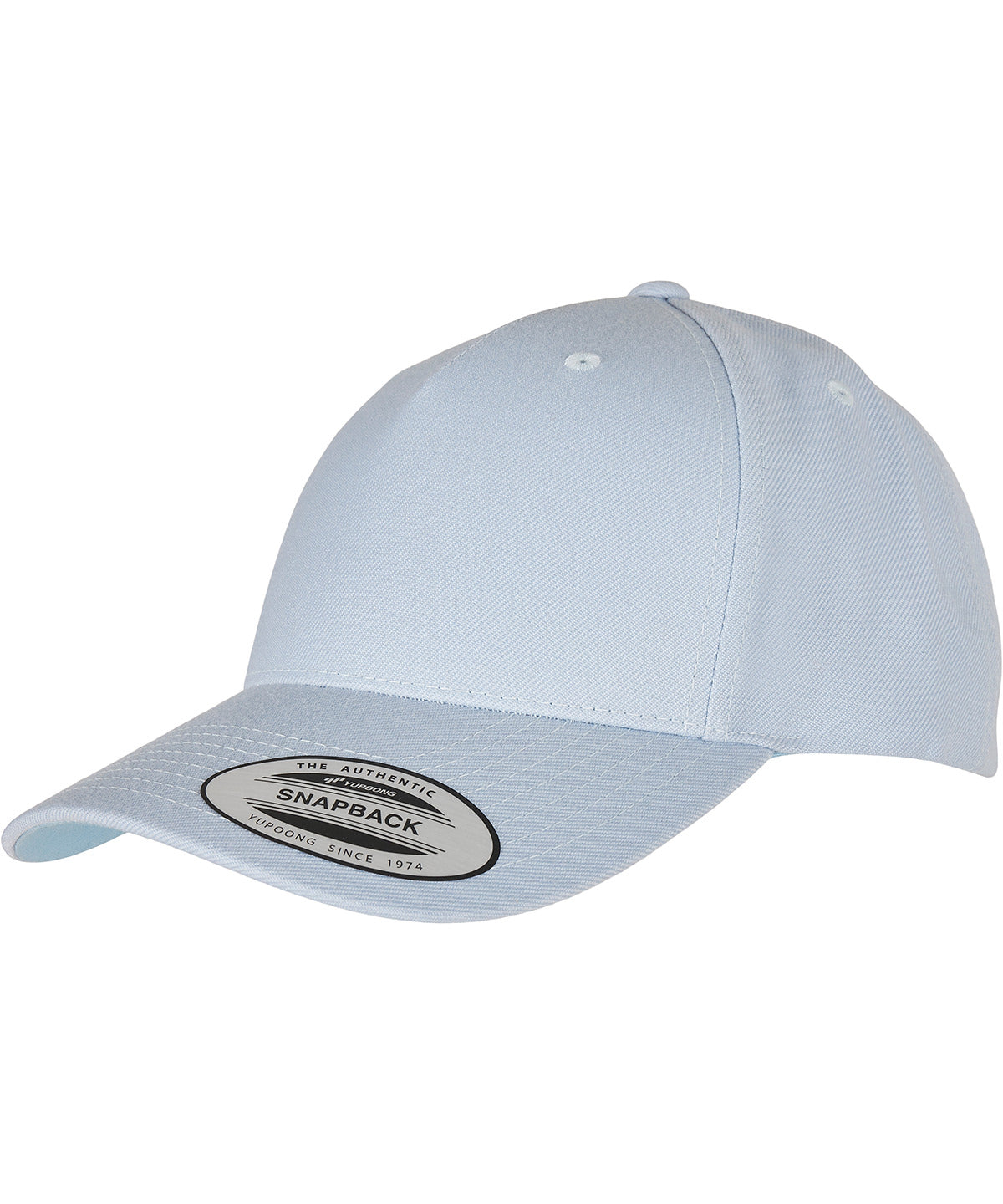 Húfur - YP Classics 5-panel Premium Curved Visor Snapback Cap (5789M)