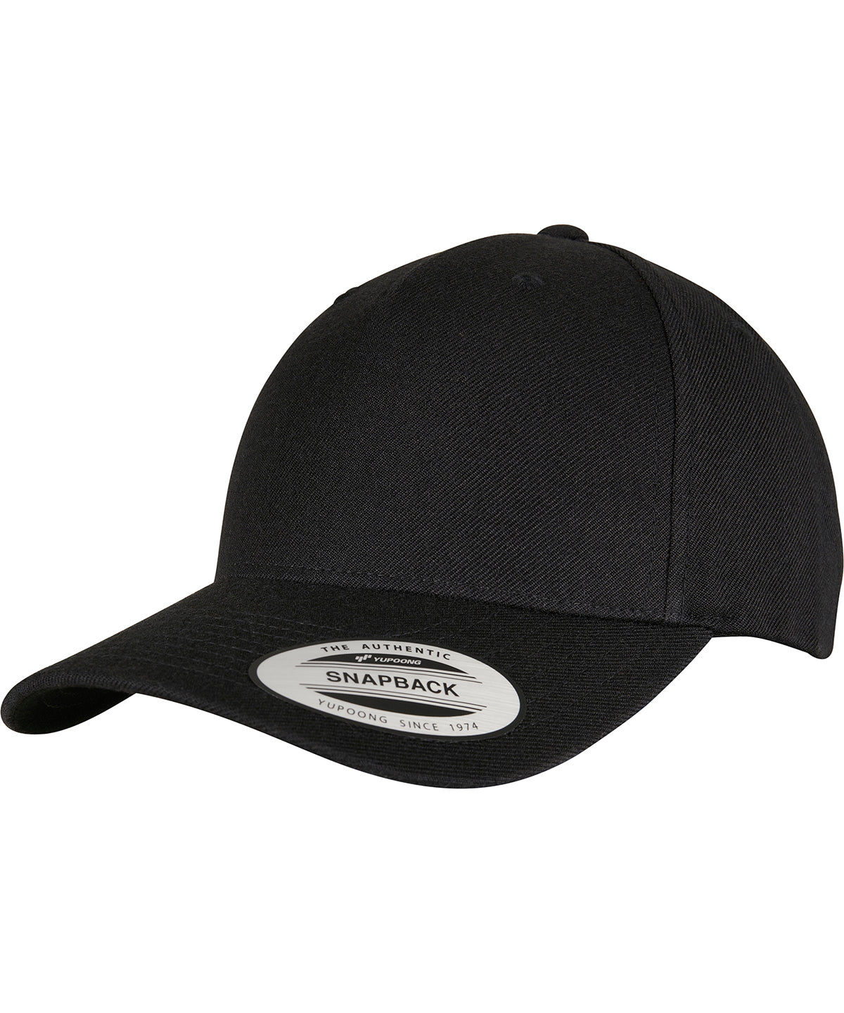 Húfur - YP Classics 5-panel Premium Curved Visor Snapback Cap (5789M)