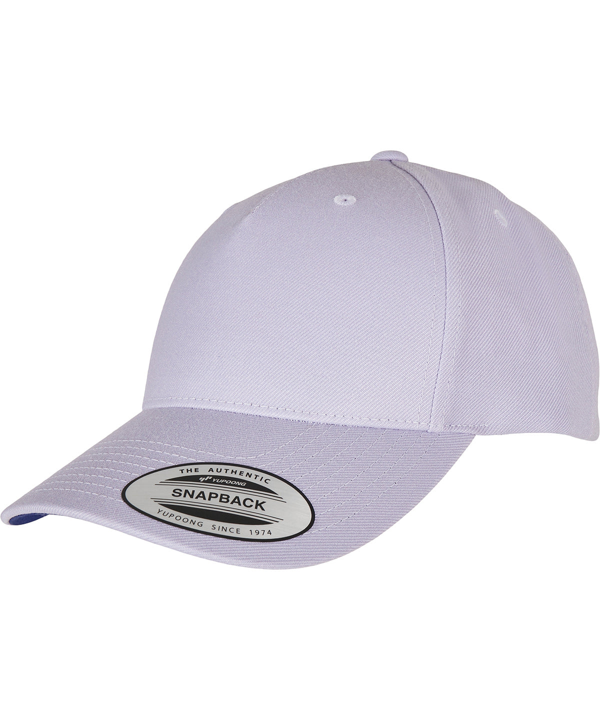 Húfur - YP Classics 5-panel Premium Curved Visor Snapback Cap (5789M)