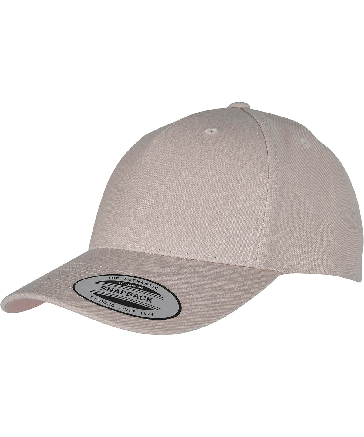 Húfur - YP Classics 5-panel Premium Curved Visor Snapback Cap (5789M)