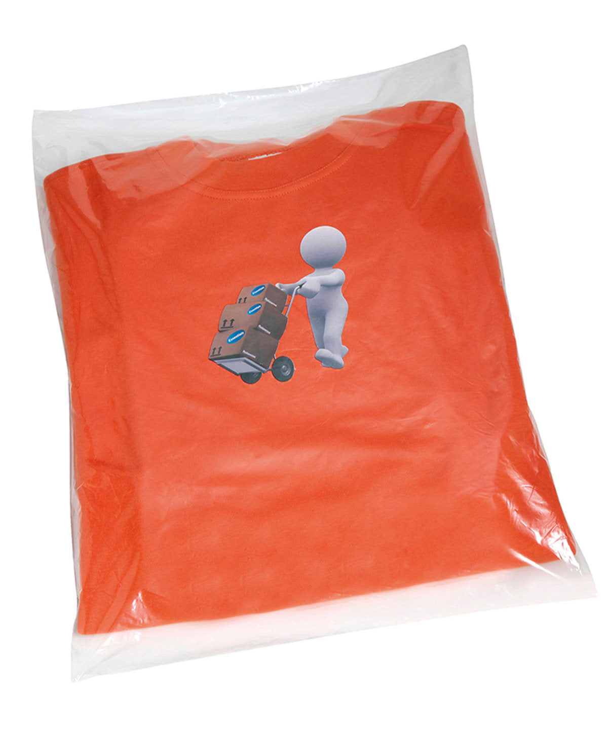 Skyrtupokar - Clear Polythene Bags - Non Stick Seal
