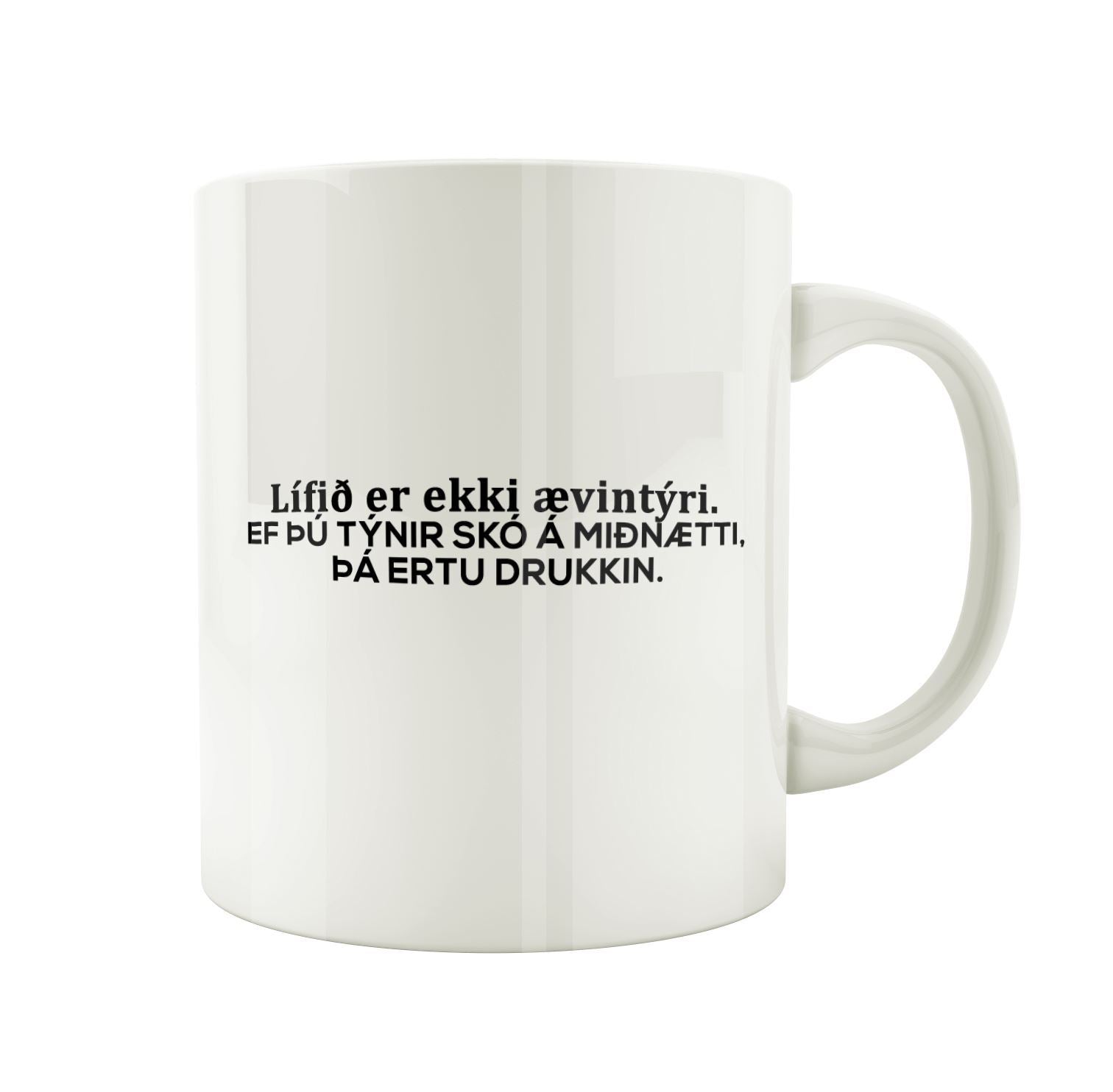 Lífið er ekki ævintýri. Ef þú týnir skó - Bolli