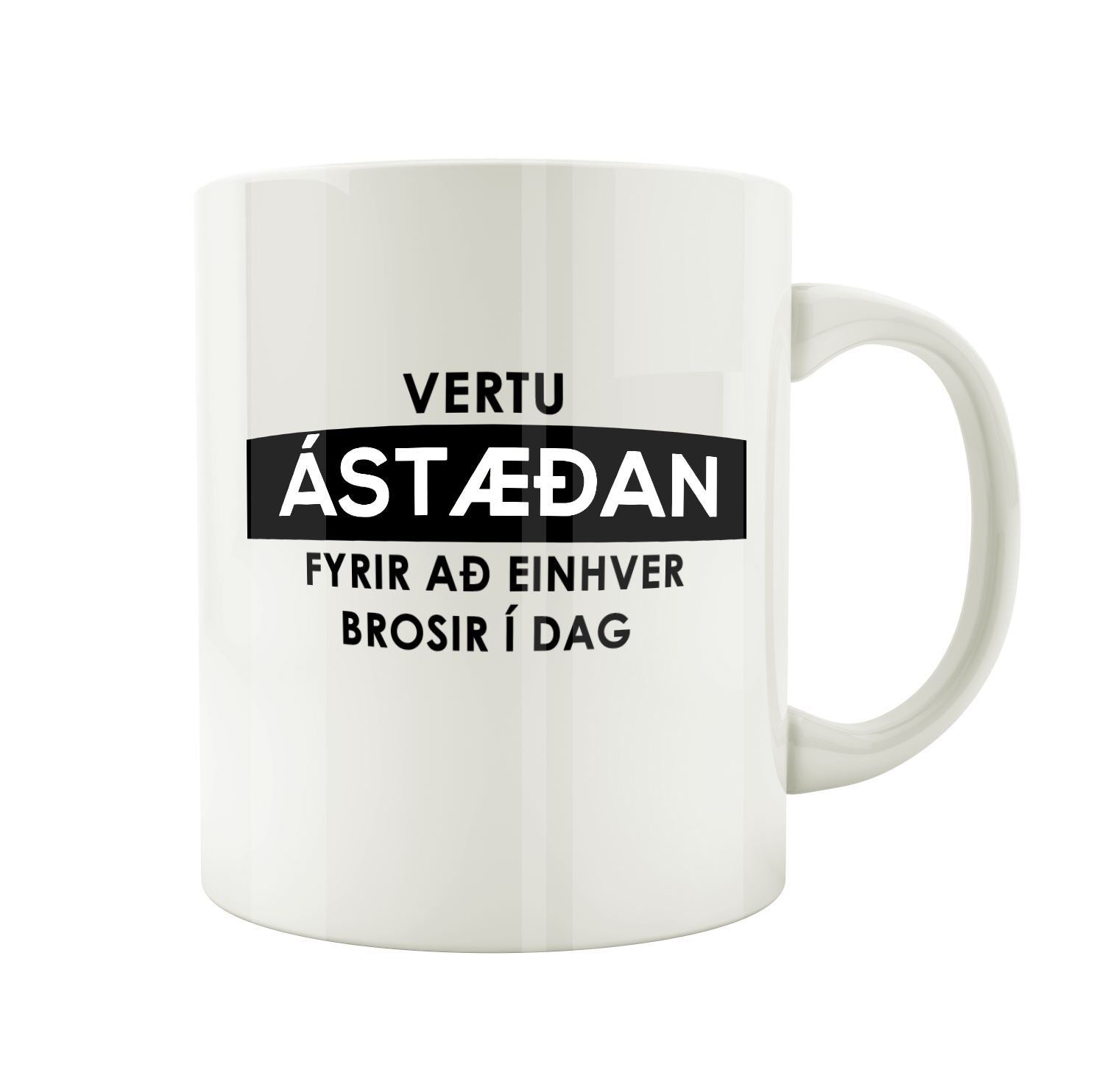 Vertu ástæðan fyrir að einhver brosir í dag - Bolli