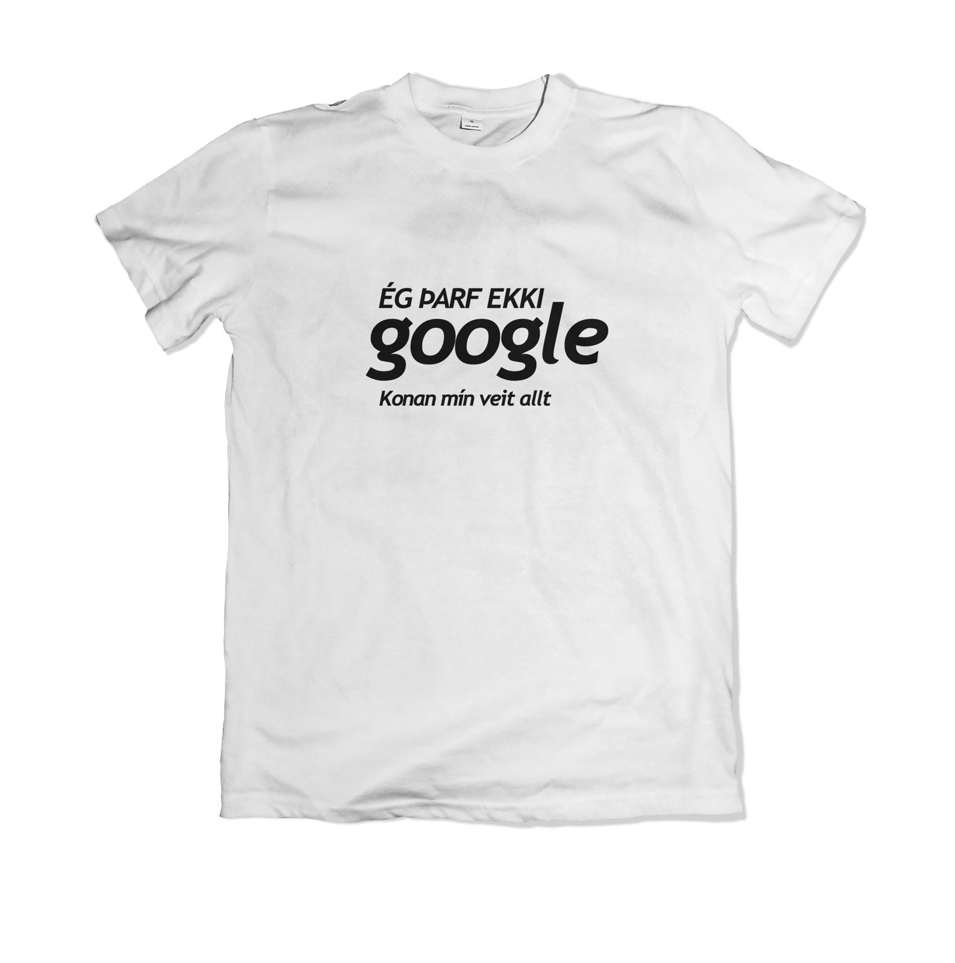 Ég þarf ekki google, konan mín veit allt
