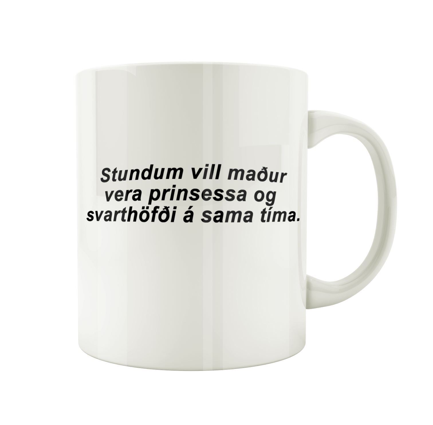 Stundum vill maður vera prinsessa og svarthöfði á sama tíma - Bolli