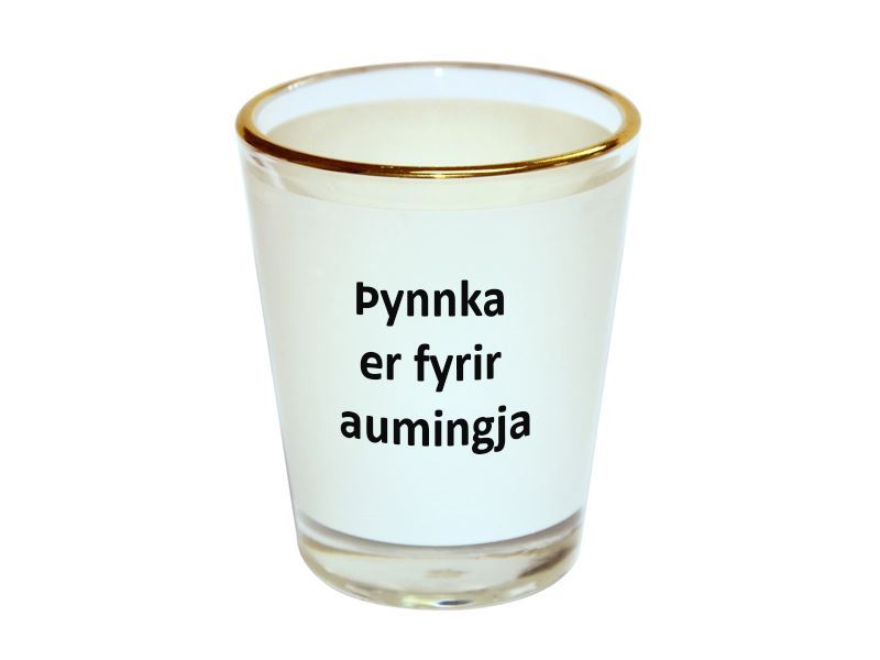 Þynnka er fyrir aumingja