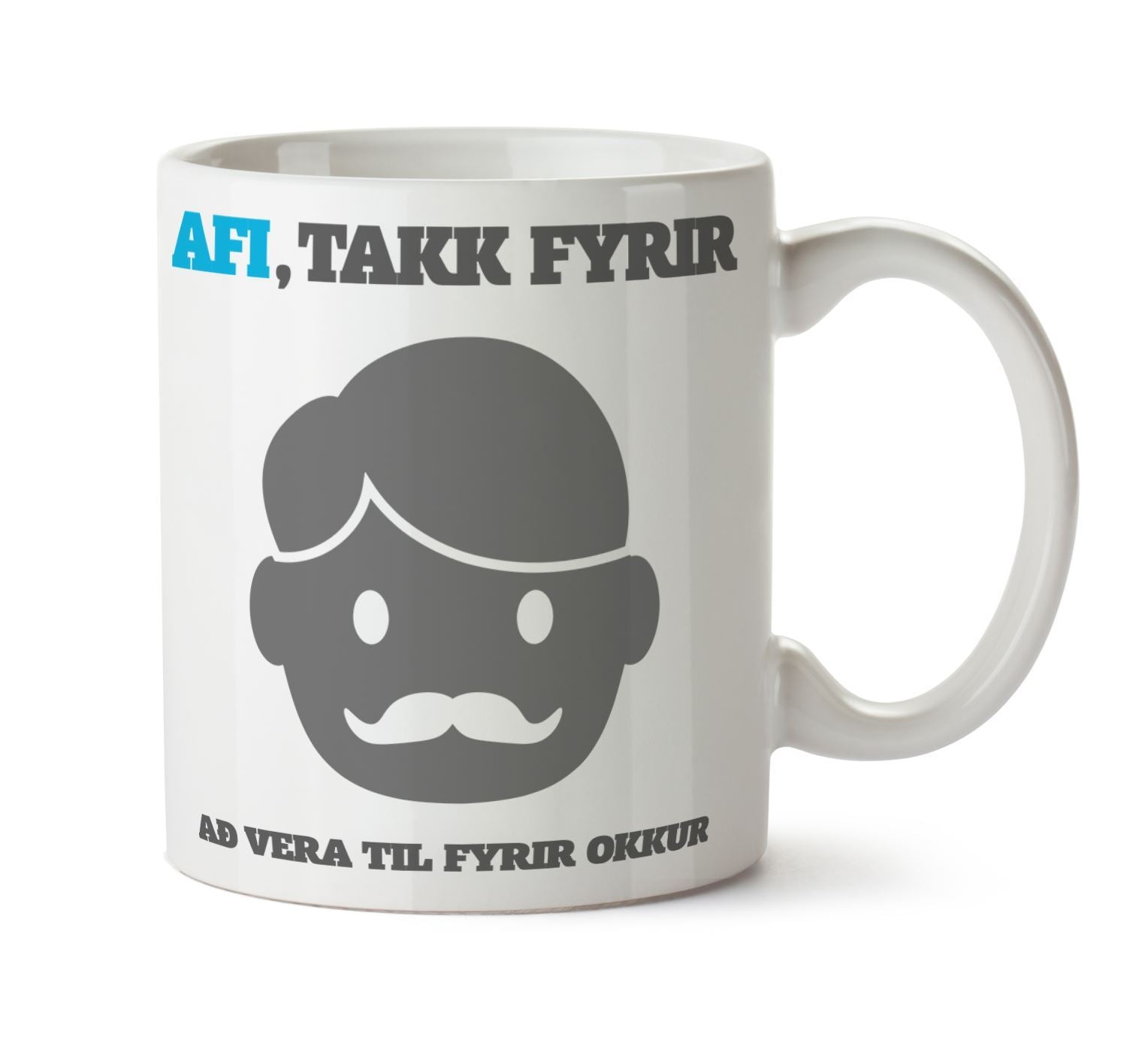 Afi, takk fyrir okkur - bolli