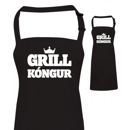 Grill kóngur m. kórónu - Svunta