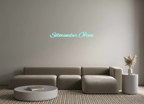Custom Neon: Sólmundur Óði...