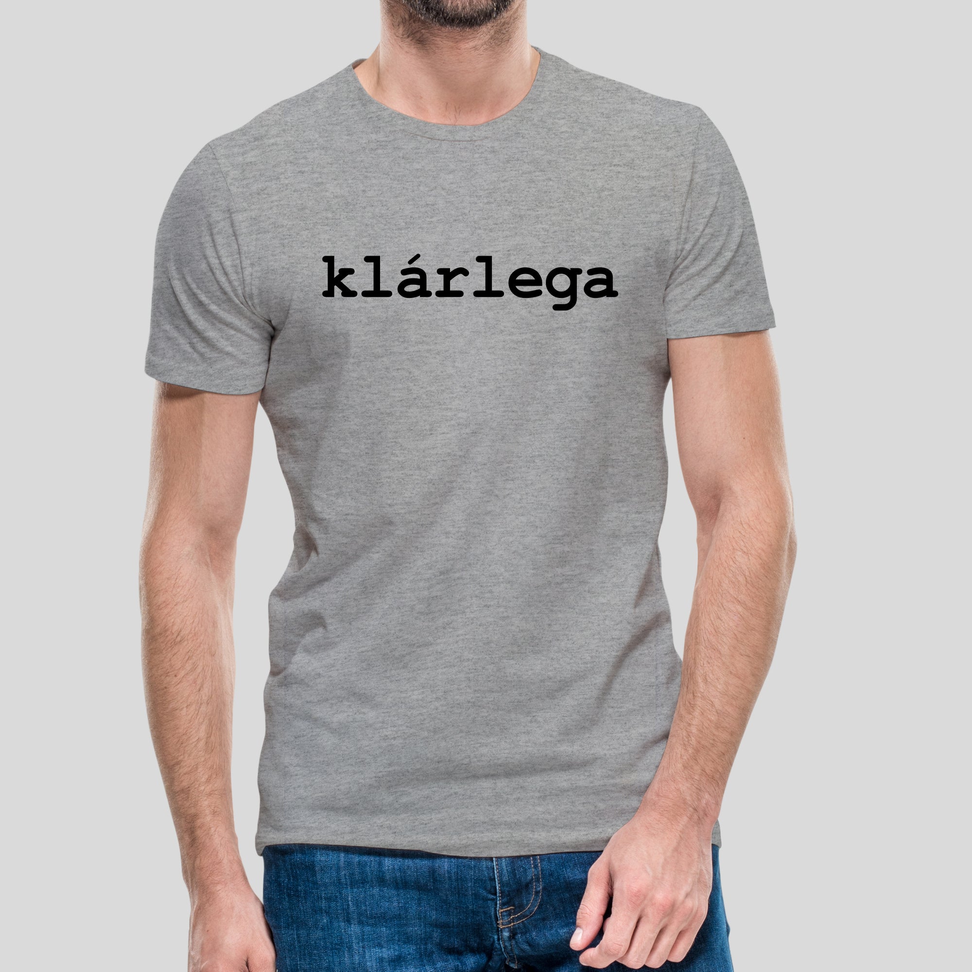 KLÁRLEGA - Grár bolur