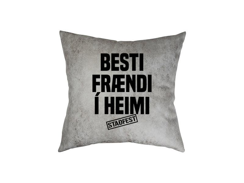 Besti frændi í heimi - pleður púði