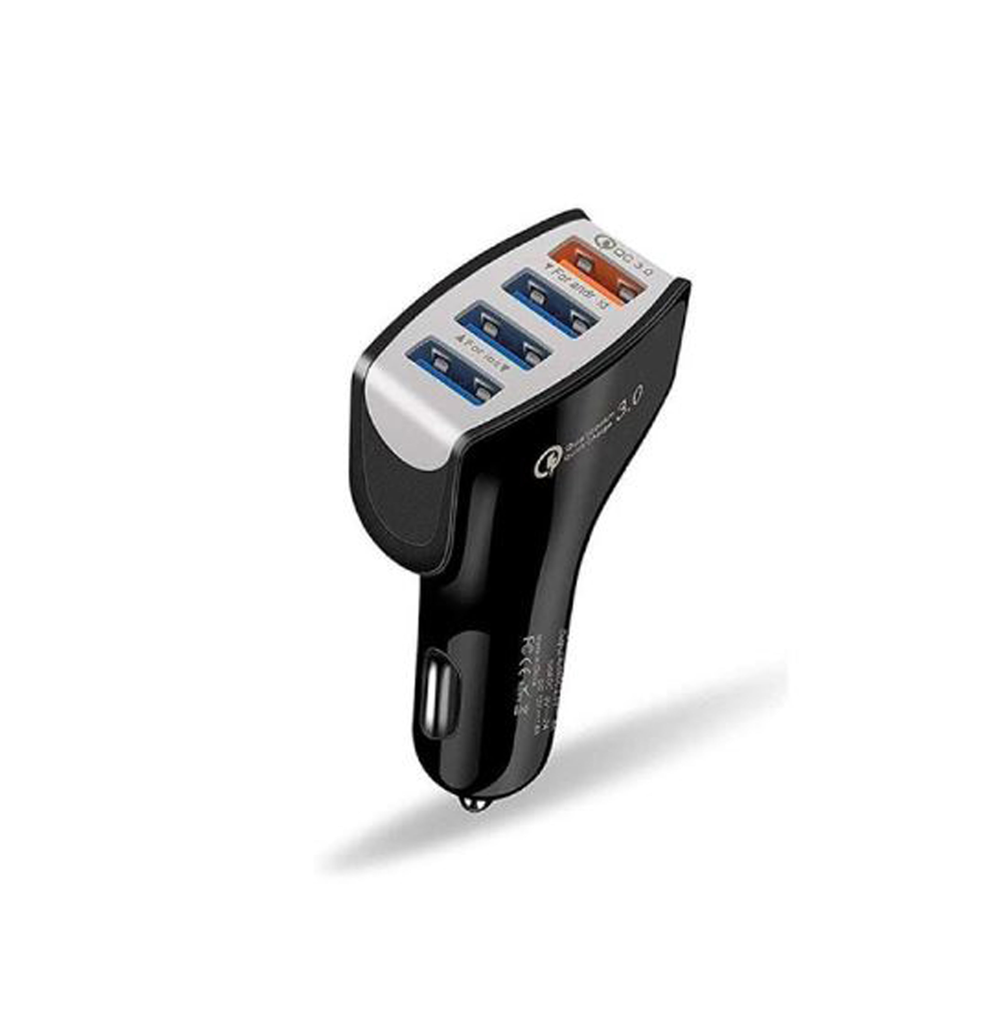 Bílahleðslutæki með 4 USB tengi