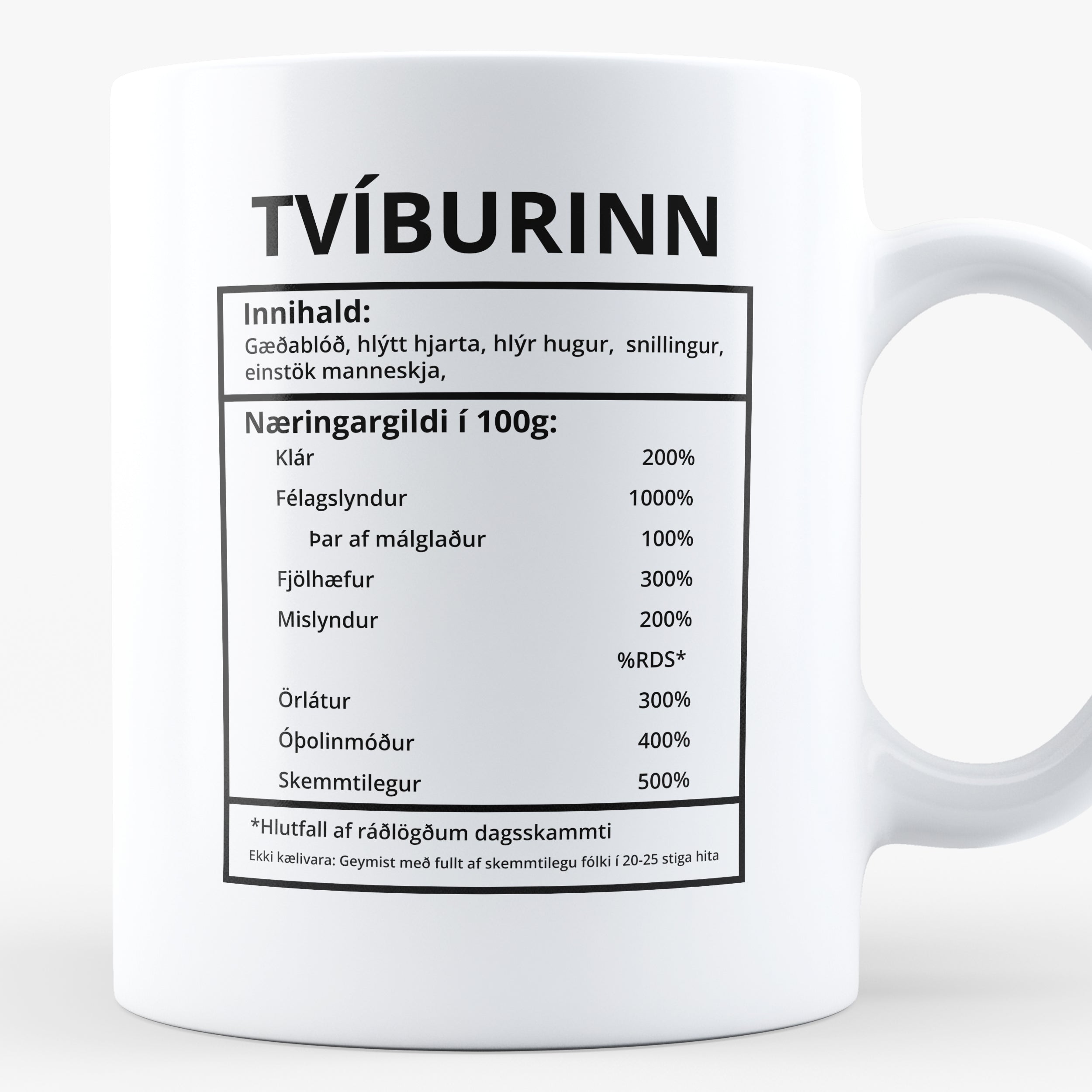 Tvíburinn innihaldslýsing - Bolli